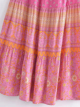 Load image into Gallery viewer, Ruffles Strap Dresses,Bohemian Maxi Dress
