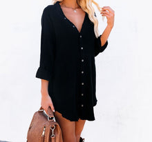 Load image into Gallery viewer, Long Sleeve Boho Shirts,Loose Casual Blouse
