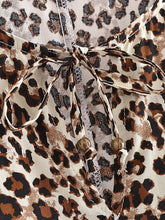 Load image into Gallery viewer, Leopard Print ,Bohemian Blouse Shirts ,Boho Shirt

