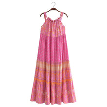 Load image into Gallery viewer, Ruffles Strap Dresses,Bohemian Maxi Dress
