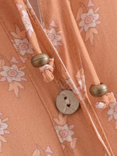 Load image into Gallery viewer, Beach Bohemian Dresses,Cotton Mini Dress
