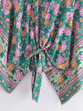 Load image into Gallery viewer, Boho Kimono,Short Robe ,Bikini Cover Ups
