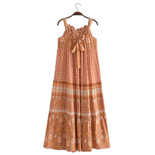 Load image into Gallery viewer, Ruffles Strap Dresses,Bohemian Maxi Dress
