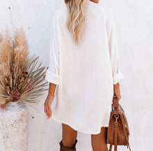 Load image into Gallery viewer, Long Sleeve Boho Shirts,Loose Casual Blouse
