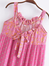 Load image into Gallery viewer, Ruffles Strap Dresses,Bohemian Maxi Dress
