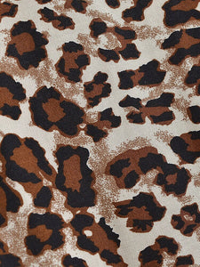 Leopard Print Shirt,Bohemian Blouses,Beach Boho Cover-up