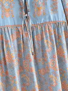 Bohemian Maxi Dress,Boho Robe Kaftan