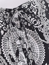 Load image into Gallery viewer, Elephant Print ,Strap Dresses,Boho Midi Dress
