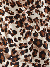 Load image into Gallery viewer, Leopard Print ,Bohemian Blouse Shirts ,Boho Shirt
