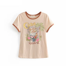 Load image into Gallery viewer, Boho Tees,Vintage T shirt ,Cuba Havana
