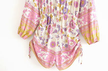 Load image into Gallery viewer, Bohemian Floral Rompers,Boho Bodysuit
