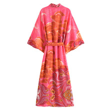 Load image into Gallery viewer, Star and Moon,Bohemian Kimono,Boho Cover-ups
