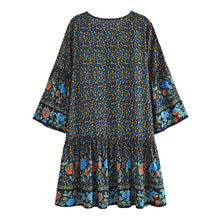 Load image into Gallery viewer, Mini Dress, Boho Sundress,Bohemian Cover up
