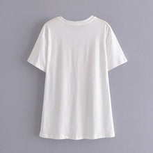 Load image into Gallery viewer, Boho Tees,Vintage T shirt ,statue floral print
