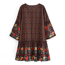 Load image into Gallery viewer, Mini Dress, Boho Sundress,Bohemian Cover up
